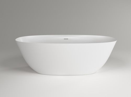 Ванна из искусственного камня Plumberia Selection Veloma VELOMA 180BO 180х80 отдельностоящая овальная с ножками