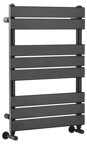 Полотенцесушитель водяной Boheme Venturo 720-B 50х80 черный