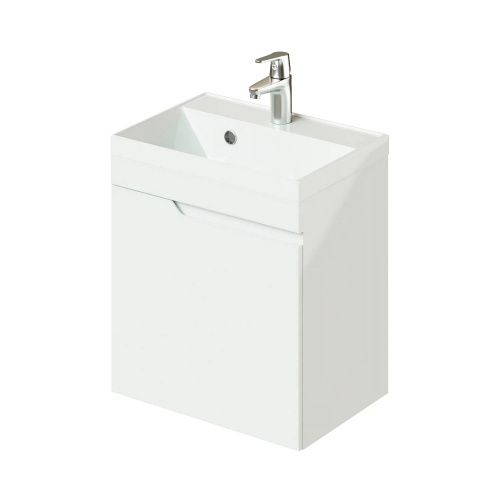 Тумба с раковиной Итана Sky CS00091823 подвесная цвет белый