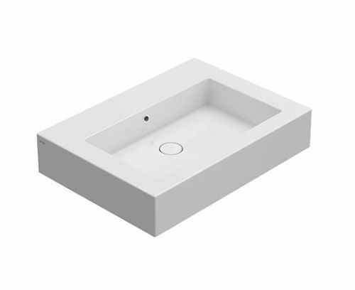 Раковина керамическая Globo INCANTHO IN071ABI 70х50 накладная цвет белый 1 отверстие под смеситель
