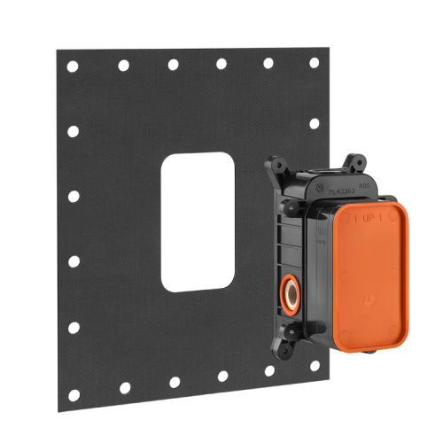 Внутренняя часть встраиваемого однорычажного смесителя на 2 выхода Gessi Docce 44673#031