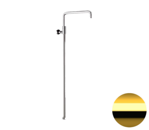 Душевая штанга Remer 330A7DCESDEVDO цвет золото