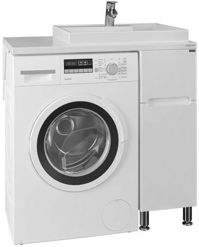 Тумба под раковину СанТа Лондон 224027 30х50 напольная цвет белый