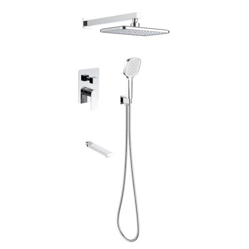 Душевая система Voda 7in1NV встраиваемая в стену цвет хром