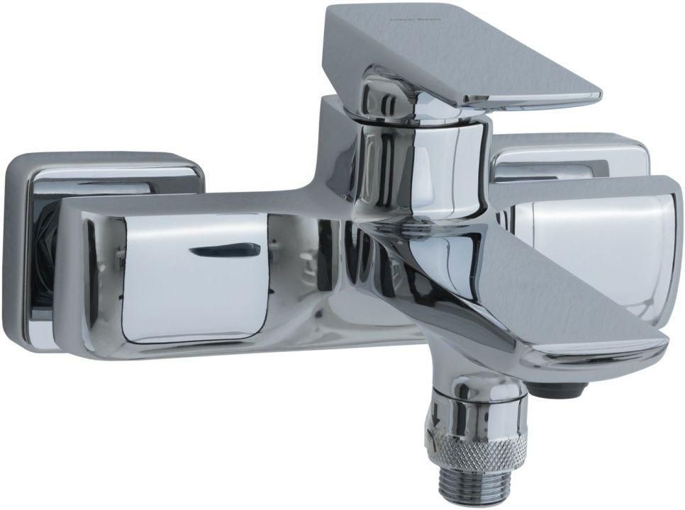 Смеситель для ванны с душем Allen Brau Infinity 5.21006-00 настенный хром