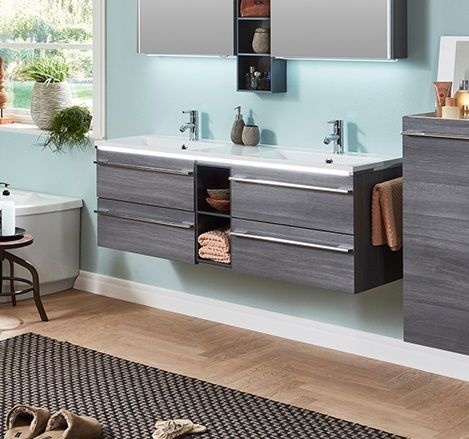 Тумба под раковину Marlin 3250star WMKAEA14(286/286/287) 140х50 подвесная цвет белый