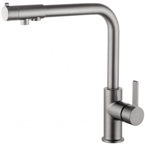 Смеситель для кухни Wonzon & Woghand WW-88458008-BGM на мойку серый