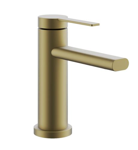 Смеситель BELZ B10813-5 на раковину золото