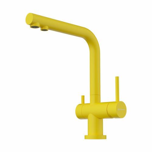 Смеситель для кухни Omoikiri Nagano 4994435 на мойку желтый