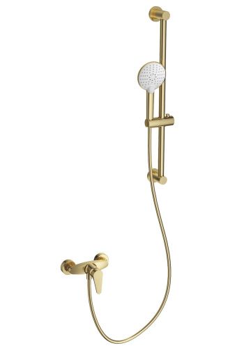 Душевой гарнитур Wonzon & Woghand  WW-AE3103-BG настенный золото