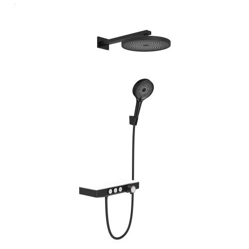 Душевая система Berges Morans 075004 встраиваемая в стену цвет черный