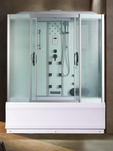 Душевой бокс River WISLA 10000000148 170х80 стекло матовое профиль хром