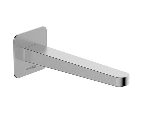 Излив Wasserkraft Tauber 6400 A298 встраиваемый в стену никель