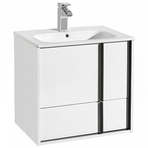 Тумба под раковину Aquaton Ривьера 1A238801RVX20 60х50 подвесная цвет белый