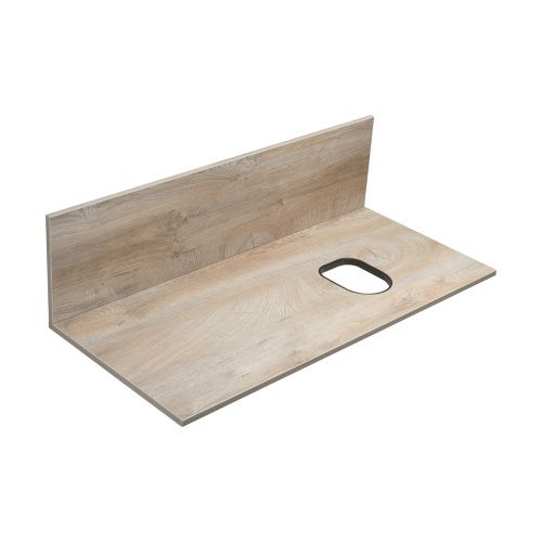 Столешница Aquaton Мишель 1A277103MIX40 100х50 накладная цвет коричневый