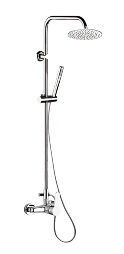 Душевая стойка Remer Winner W37X7MDEC20 настенная цвет хром