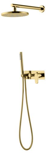 Душевая система Boheme Spectre 454-G встраиваемая в стену цвет золото
