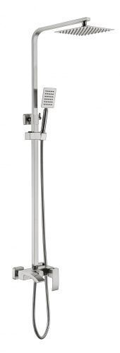 Душевая стойка Fmark FS8645 настенная цвет серый