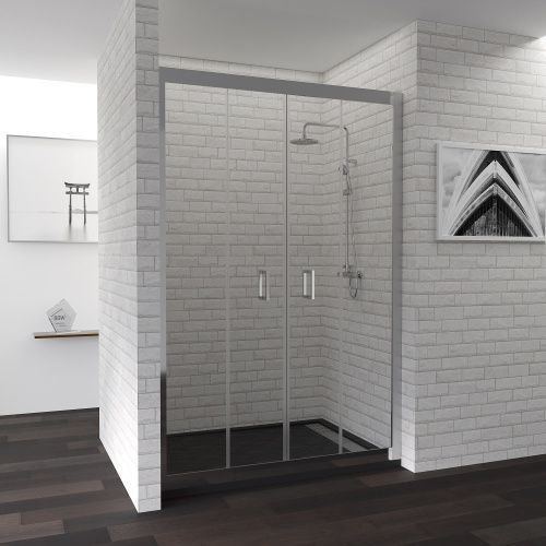 Душевая дверь RGW Passage 01902314-11 140х195 стекло прозрачное профиль хром