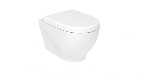 Чаша унитаза подвесная Creavit Mare MA321-00CB00E-0000 цвет белый без сиденья смыв торнадо