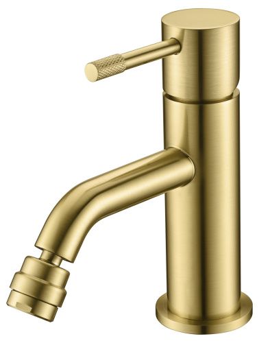 Смеситель Boheme Uno 466-MG на биде золото