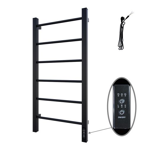 Полотенцесушитель электрический Altasan Каталея КаталеяСП4080ЧМ 40х80 черный