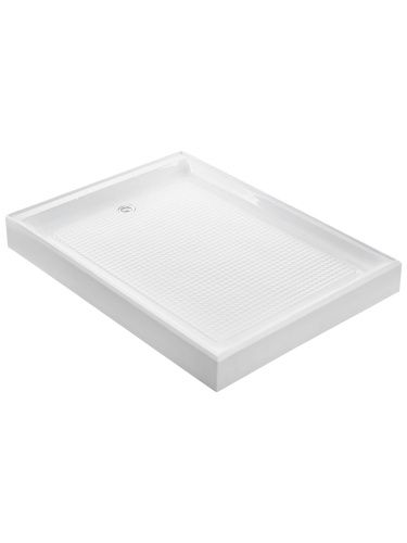 Душевой поддон акриловый Wemor 10000001903 120х90 белый с каркасом
