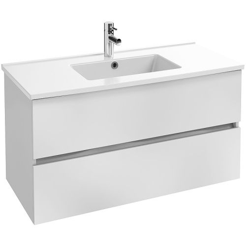 Тумба под раковину Jacob Delafon Tolbiac EB2383-J5 100х50 подвесная цвет белый