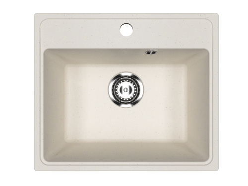 Кухонная мойка Uperwood ECON UPD-408 4910201231 50х40 цвет белый поверхность матовая