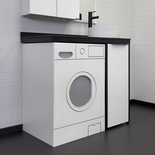 Тумба с раковиной Comforty Лозанна 00-00013800CF 100х50 напольная цвет белый