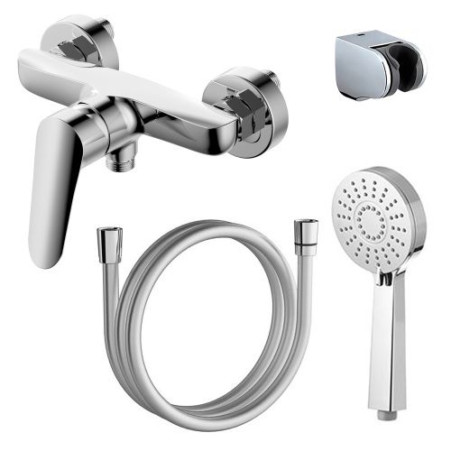 Смеситель Azario CAMPO AZ-KX338275C настенный хром