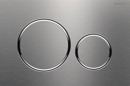 Клавиша смыва механическая Geberit Sigma20 115.882.SN.1 цвет нержавеющая сталь