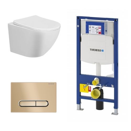 Сет унитаз + инсталляция + кнопка 111.300.00.5+FP.340.51.01+AM25010