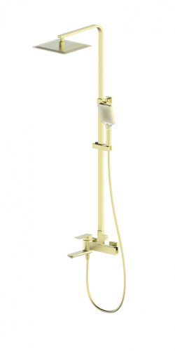 Душевая стойка Wonzon & Woghand Edge WW-88739003-BG настенная цвет золото