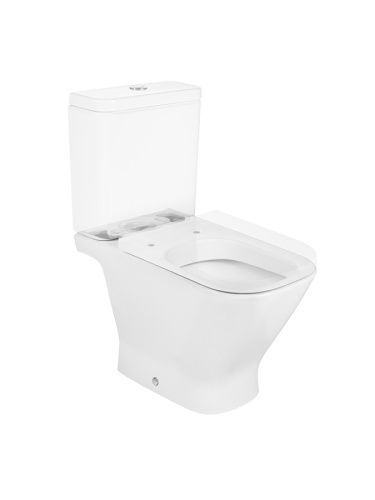 Чаша унитаза напольная Roca The gap 7342477000 цвет белый без бачка без сиденья смыв торнадо