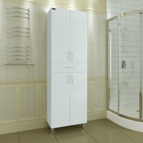 Шкаф-пенал СанТа Дублин 523002 60х190 напольный цвет белый