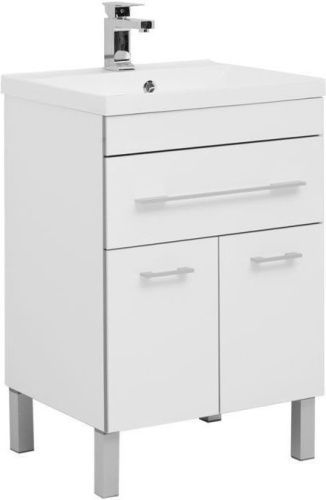 Тумба с раковиной Aquanet Верона 00287667 60х50 напольная цвет белый