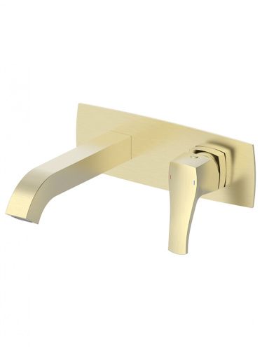 Смеситель для раковины Wonzon & Woghand FLEX WW-88869072-BG встраиваемый в стену золото