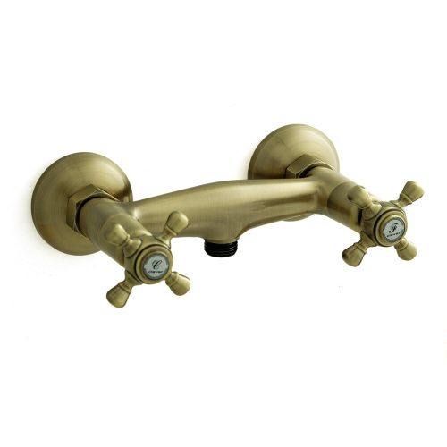 Смеситель Clever WITH2 ANTIGONA 61770 настенный бронза