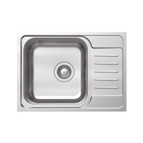 Кухонная мойка Iddis Sound SND60SDi77 60х45 цвет серый поверхность матовая