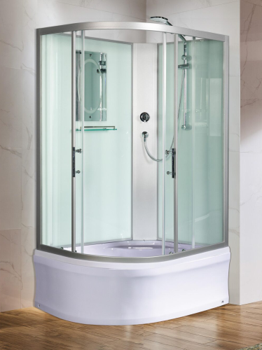 Душевая кабина WeltWasser WW500 10000003312 90х120 асимметричная без крыши ориентация правая