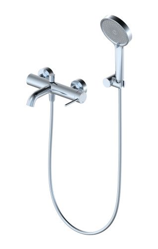 Смеситель для ванны Wonzon & Woghand Stick WW-88639017-CR настенный хром