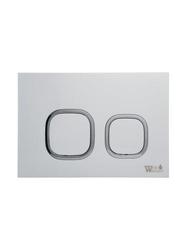 Клавиша смыва механическая WeltWasser WW INS 10000005629 цвет белый