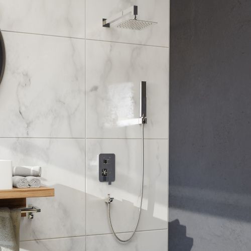Душевая система RGW Shower Panels 21140854-01 встраиваемая в стену цвет хром