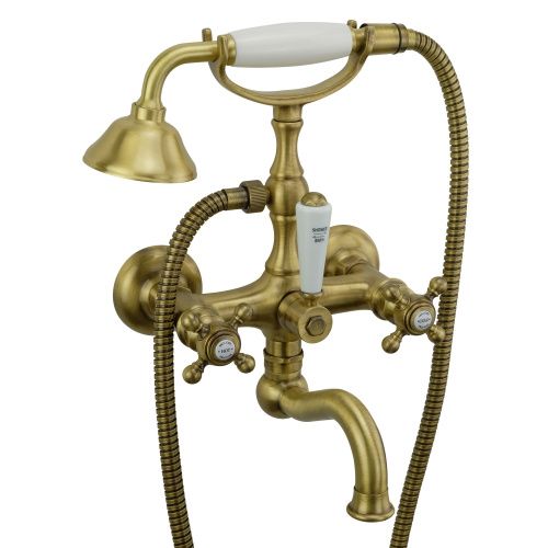 Смеситель для ванны Migliore ARCADIA 18378 настенный бронза