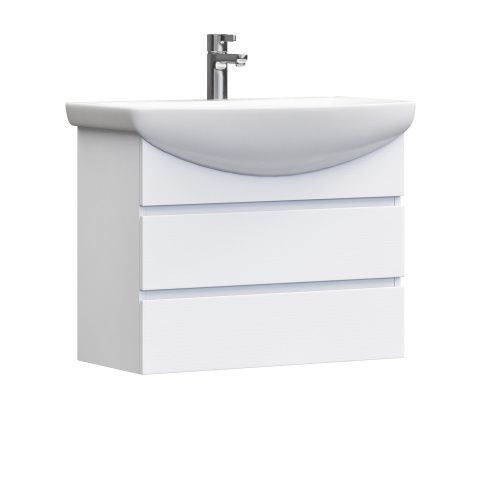 Тумба под раковину Vigo Wing tp.WIN.BAL.60.2Y белый 60х30 подвесная цвет белый