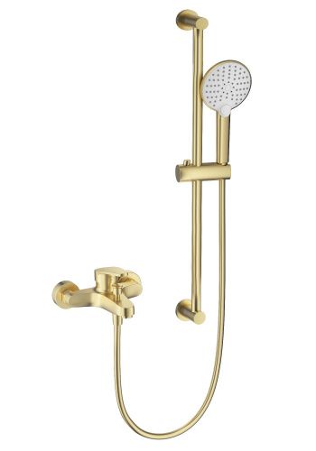Душевой гарнитур Wonzon & Woghand  WW-C2501-BG настенный золото