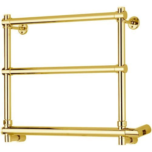 Полотенцесушитель электрический Margaroli Sole 5404703GDB 55х45 золото