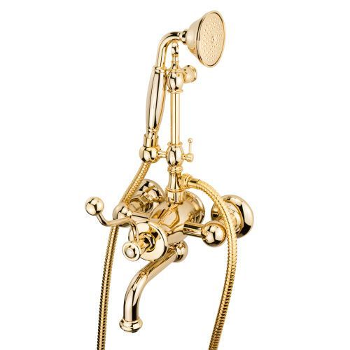 Смеситель для ванны Migliore VIVALDI 19544 настенный золото