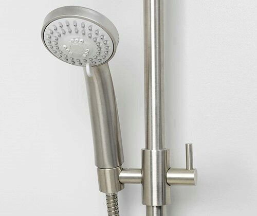 Душевая стойка Wasserkraft Wern 4200 A038 настенная цвет хром - фото 5